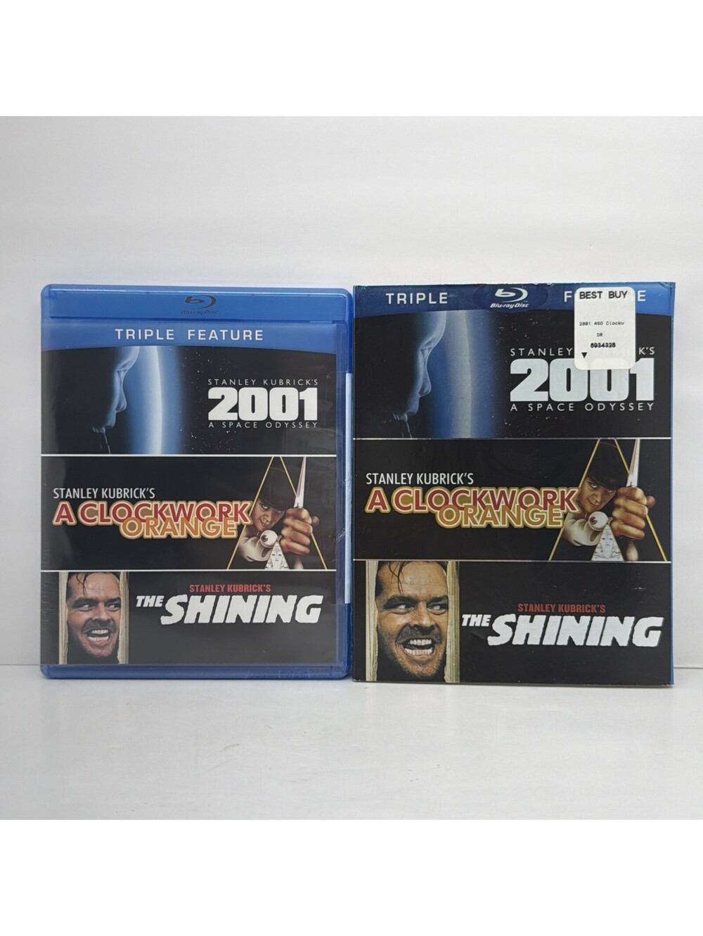 Kubrick Blu-ray Triple Pack: A Clockwork Orange, 2001 Space Odyssey, The Shining